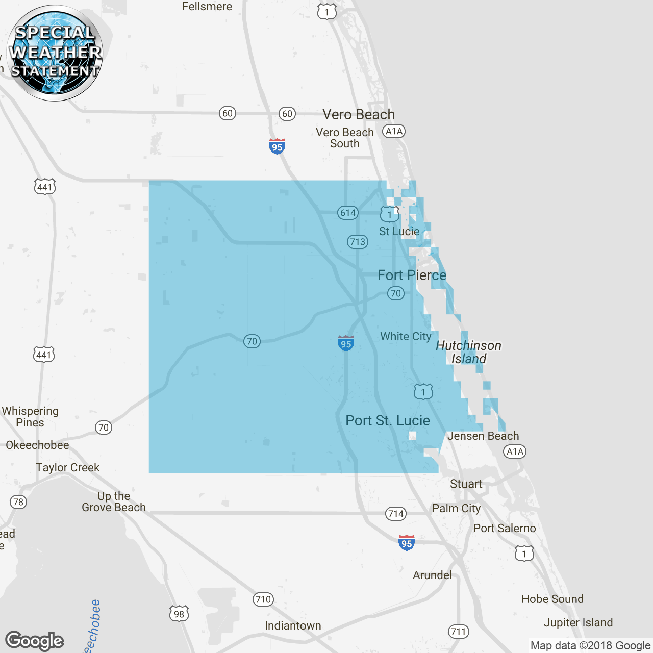 Special Weather Statement Issued
