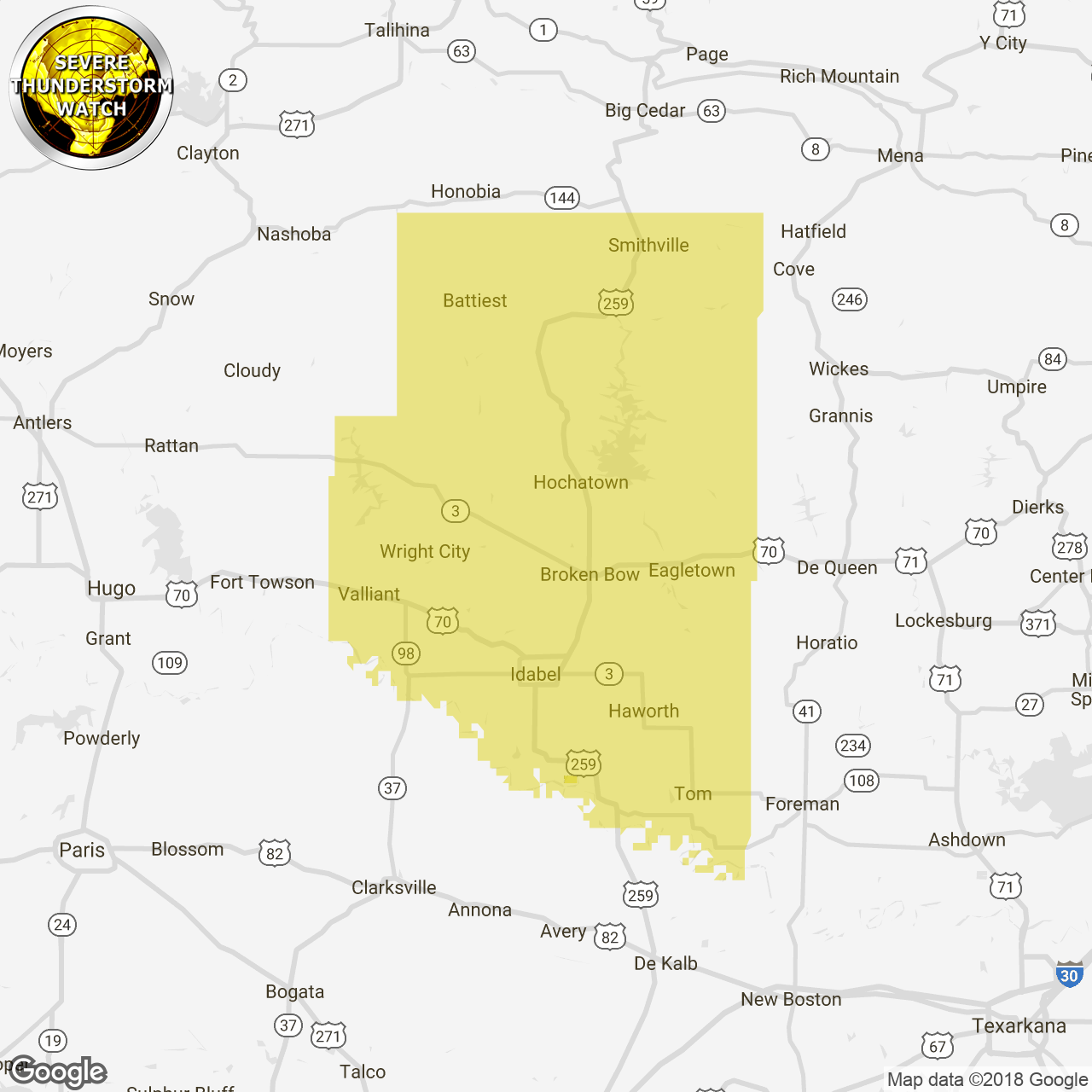 Severe Thunderstorm Watch Issued severe-thunderstorm-watch-issued