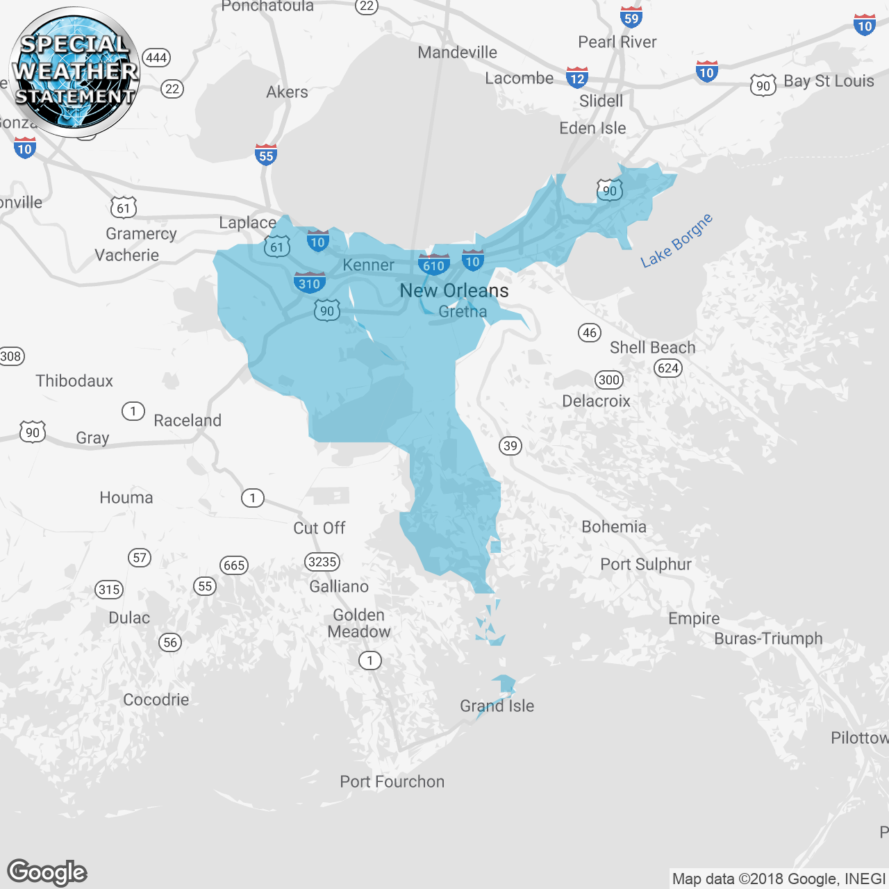 Special Weather Statement Issued