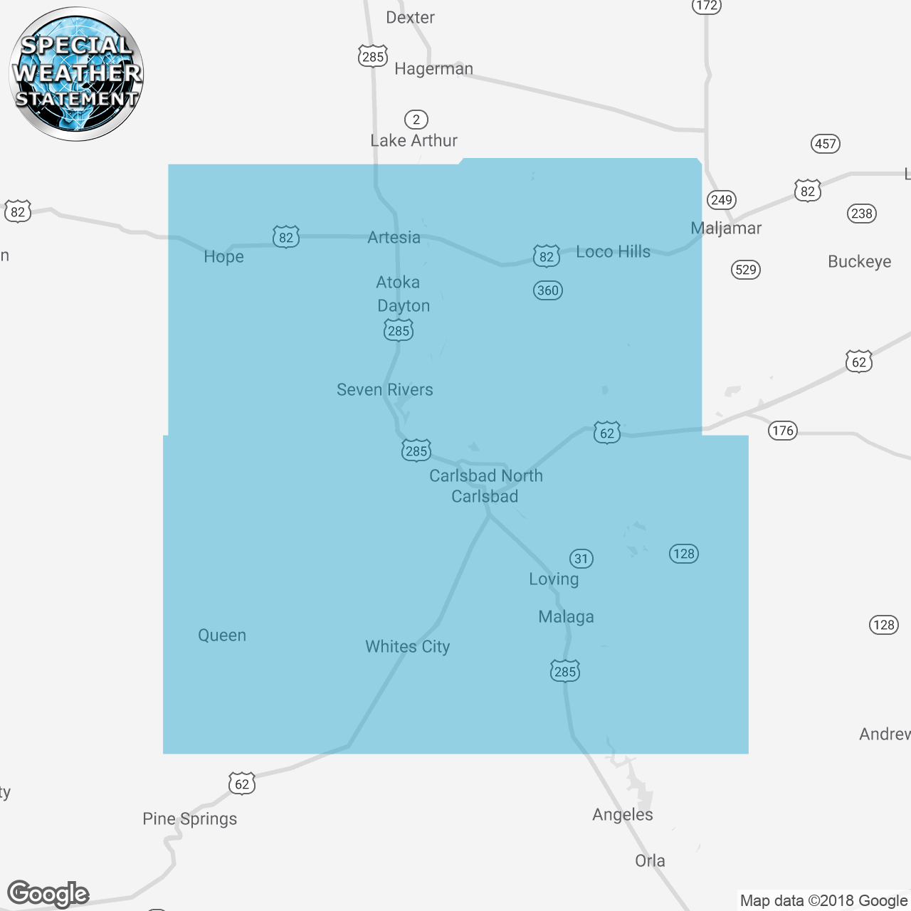 Special Weather Statement Issued
