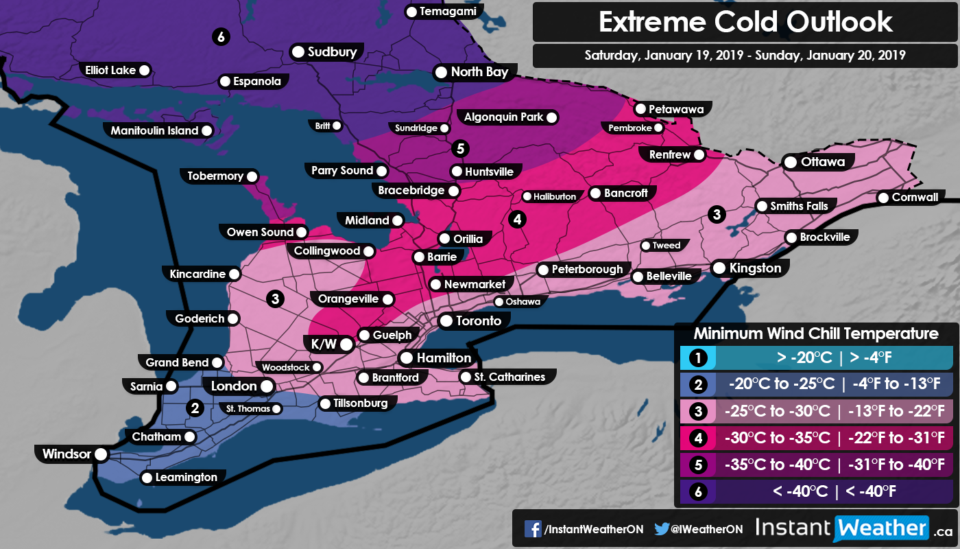Major Winter Storm Expected to Affect Parts of Deep Southern Ontario