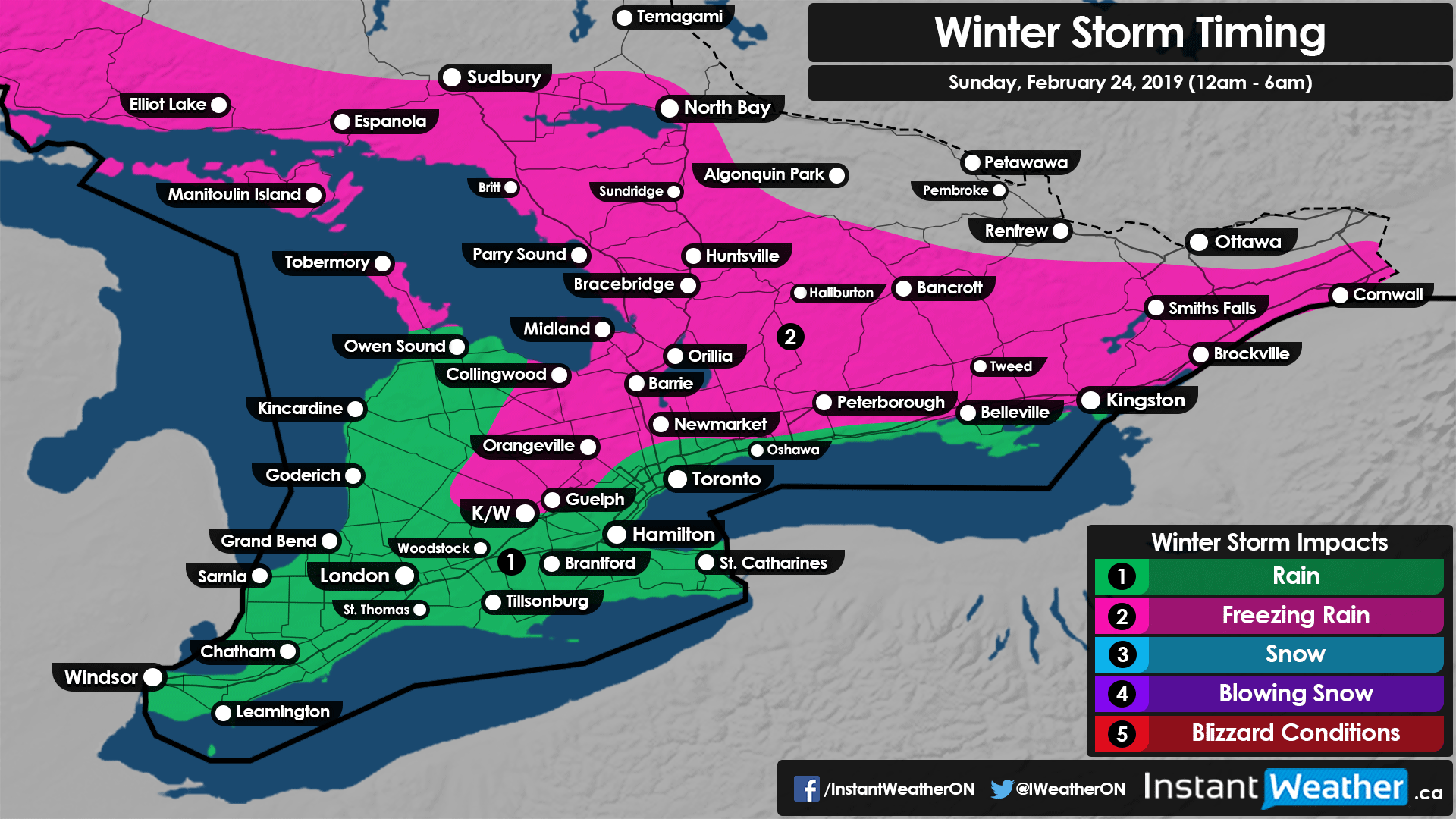 Significant Wind Storm on the Way for Southern Ontario; Damaging Wind ...