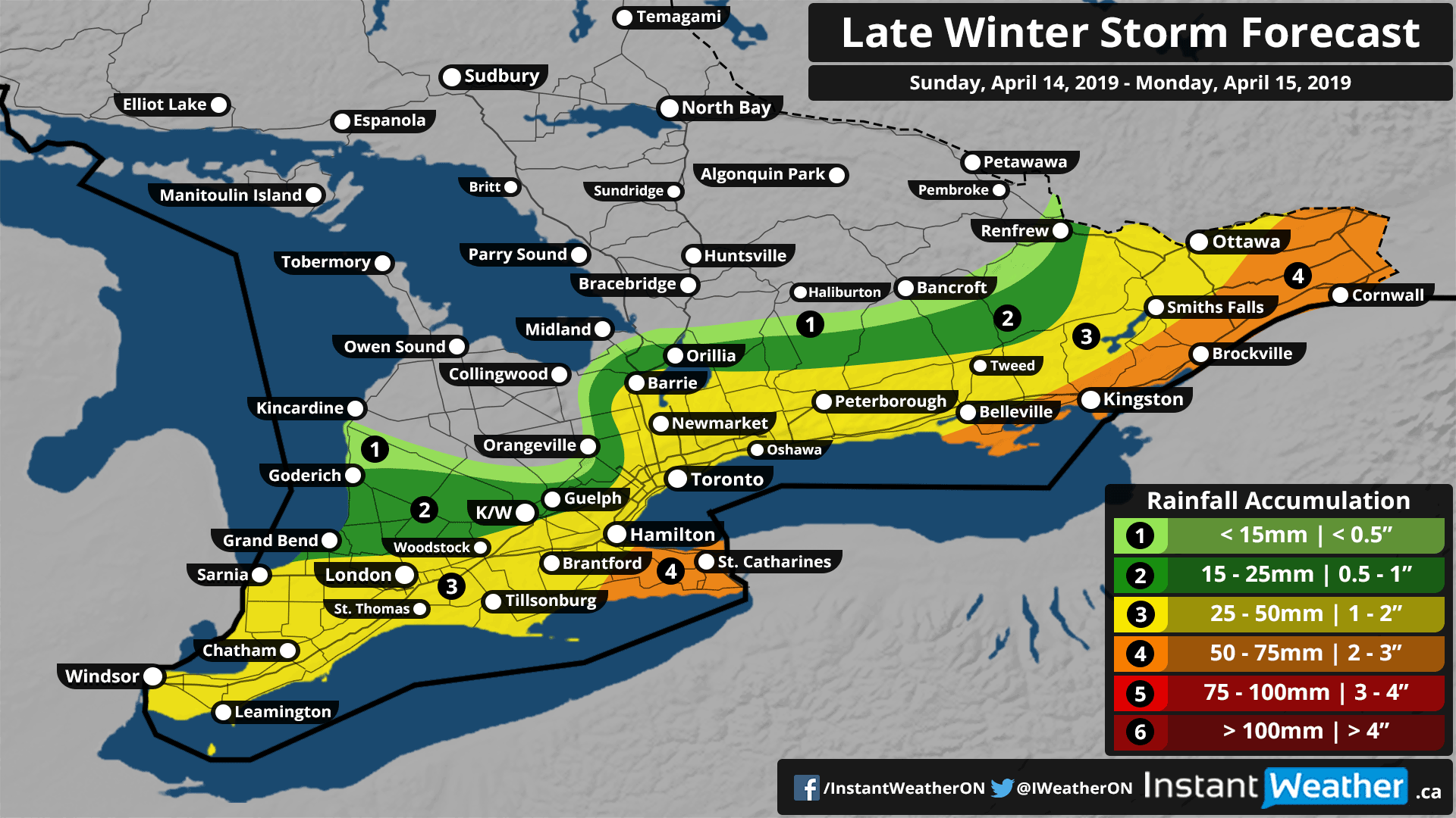 VIDEO UPDATE: ‘Winter’ (Spring) Storm to Impact Southern Ontario ...