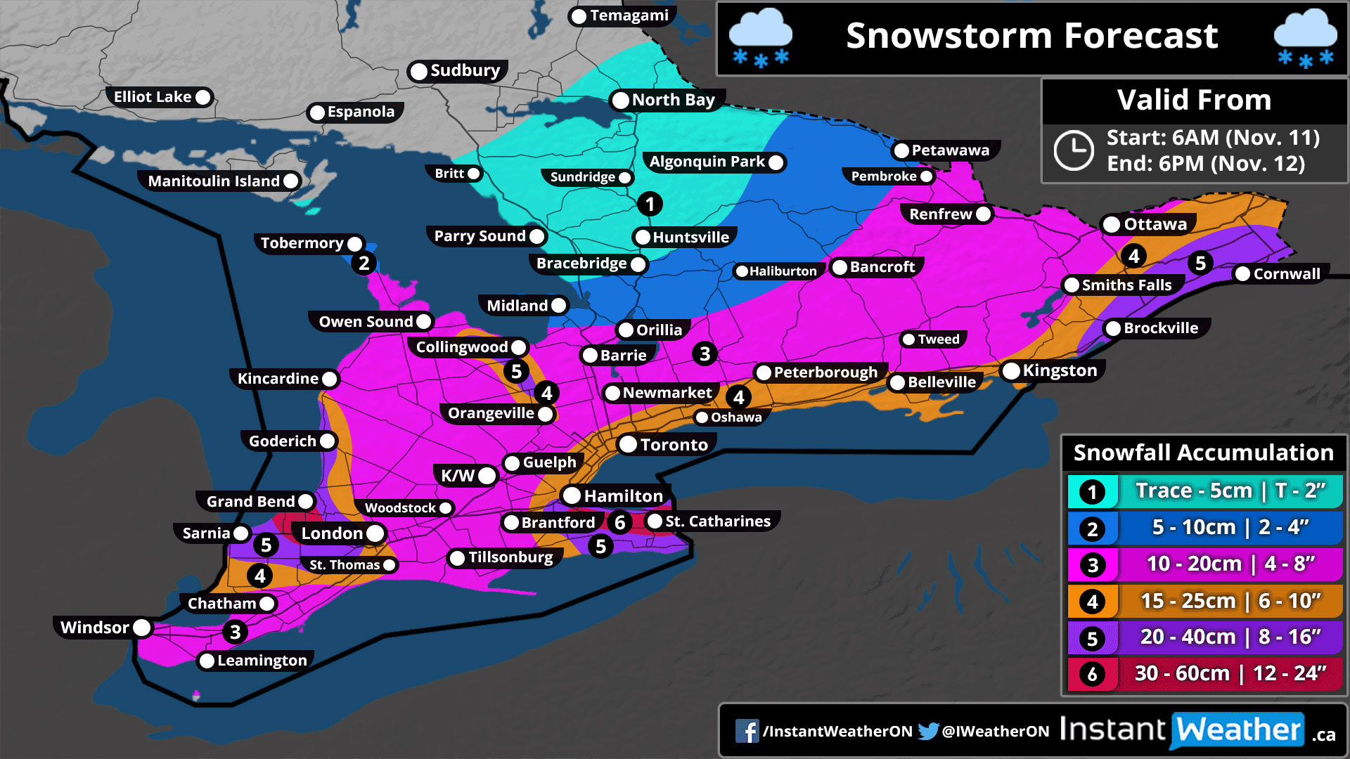 VIDEO UPDATE Widespread Snowfall Forecast On A Day To Remember