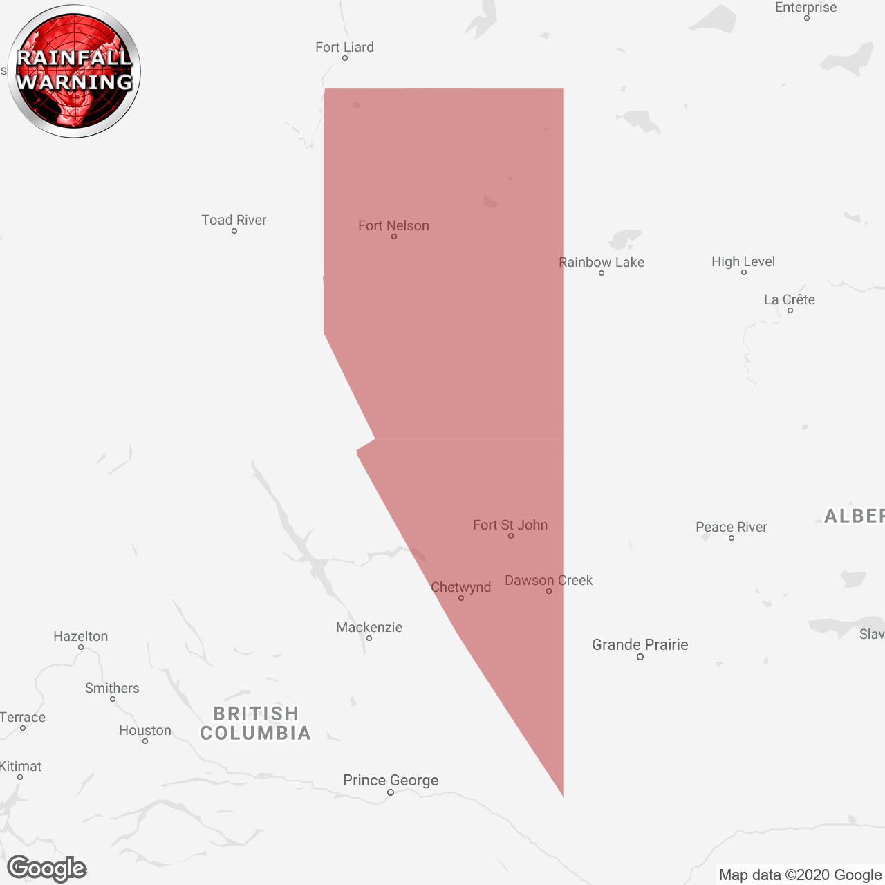 Rainfall Warning Continued