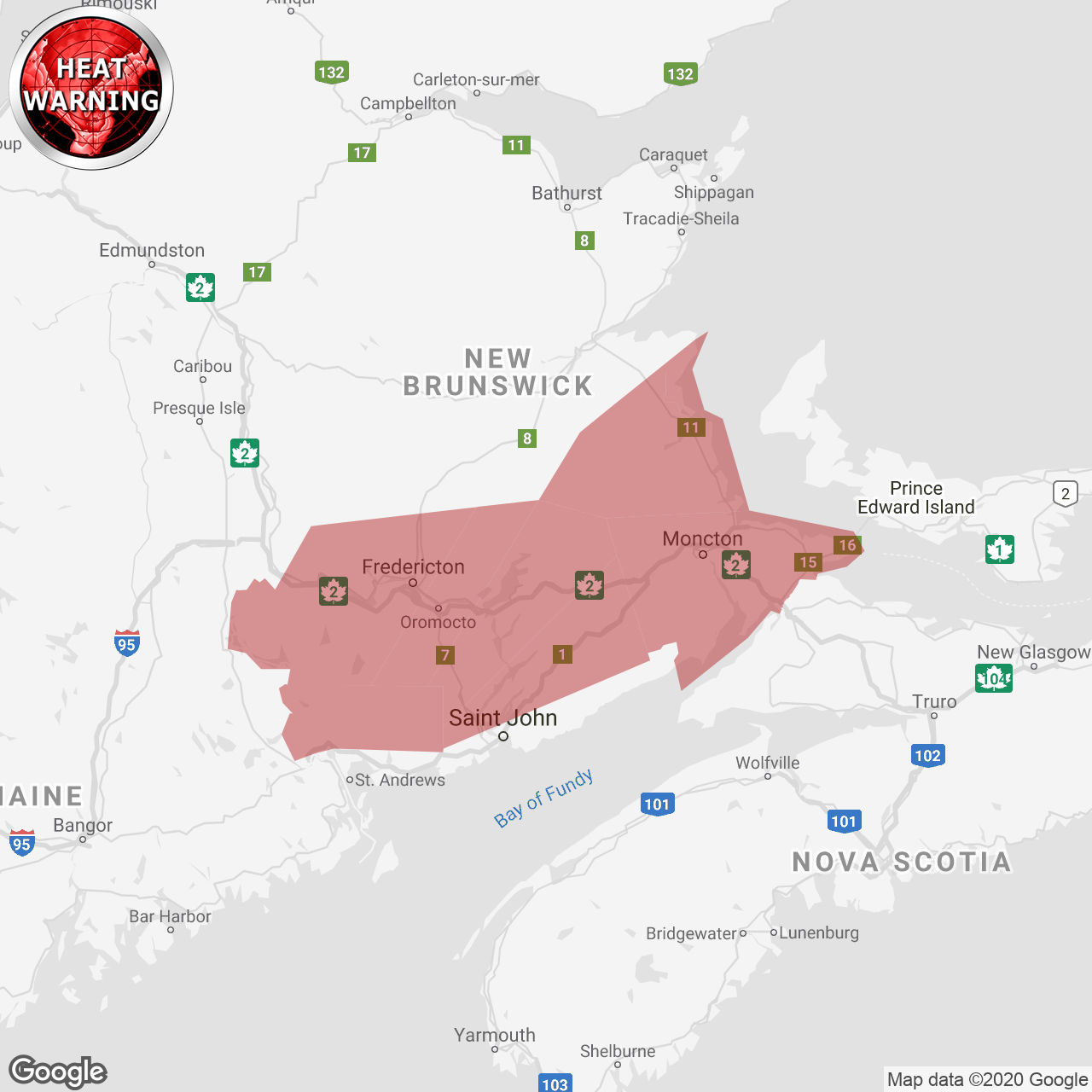 Heat Warning Continued