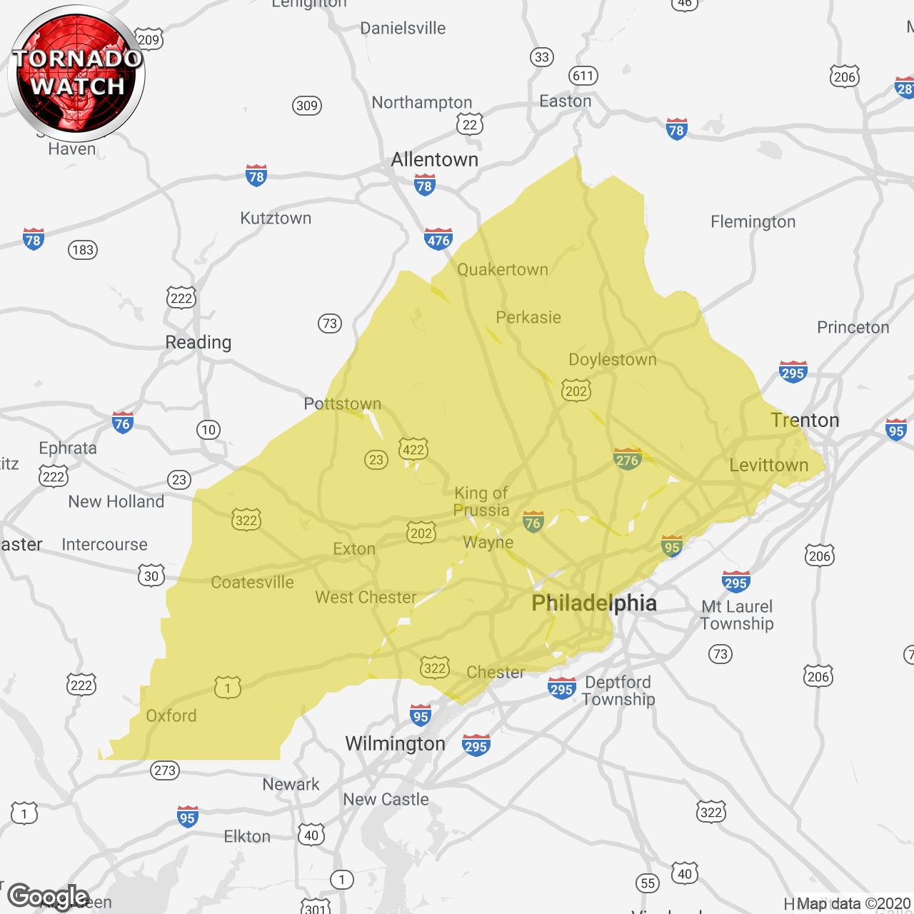 Tornado Watch Issued