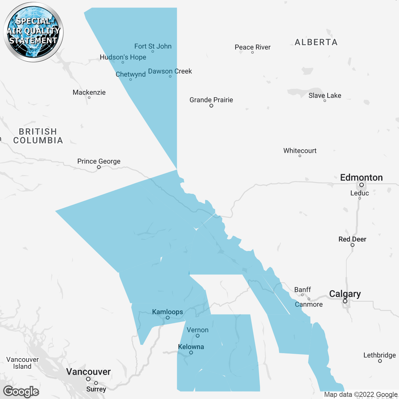 Special Air Quality Statement Issued