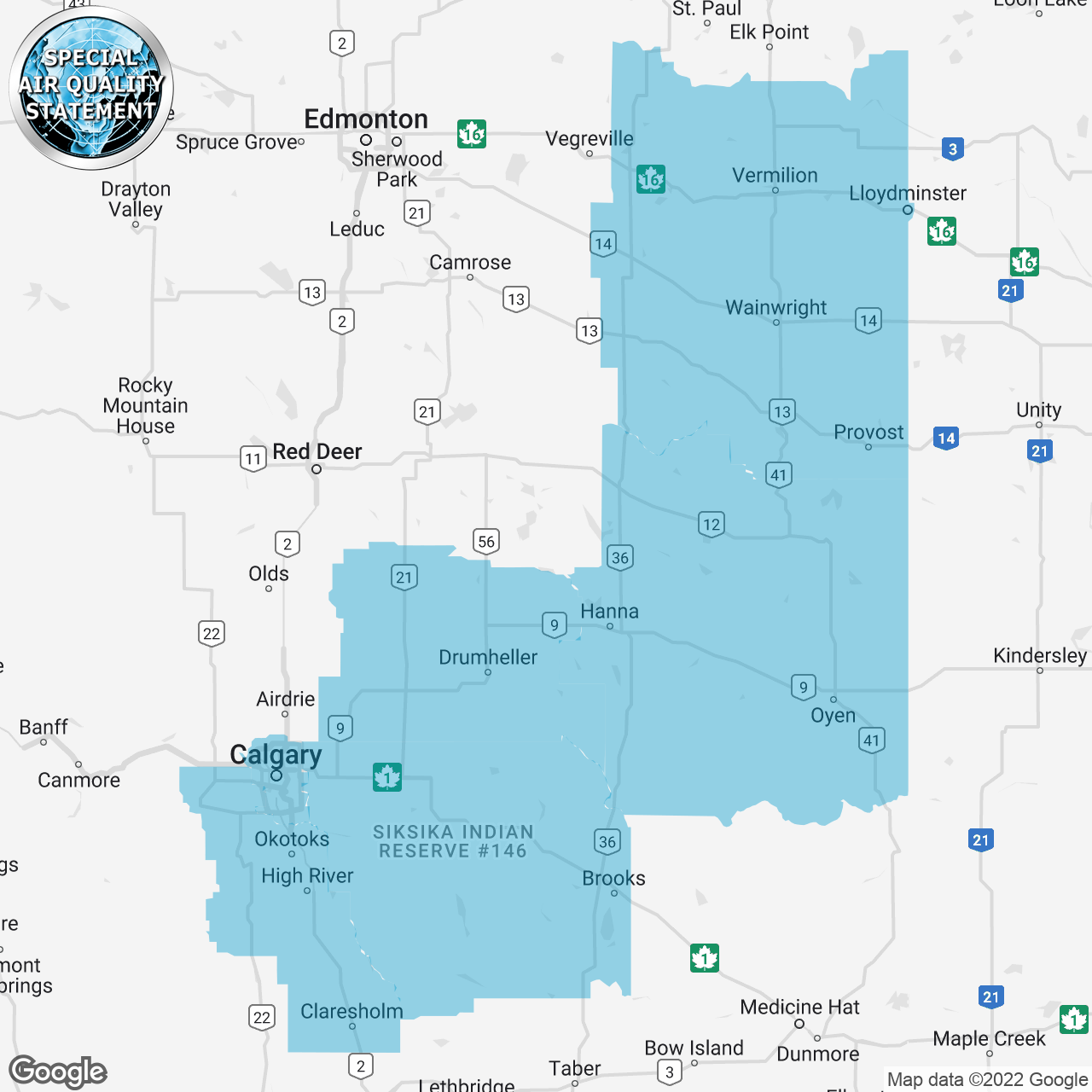 Special Air Quality Statement Issued