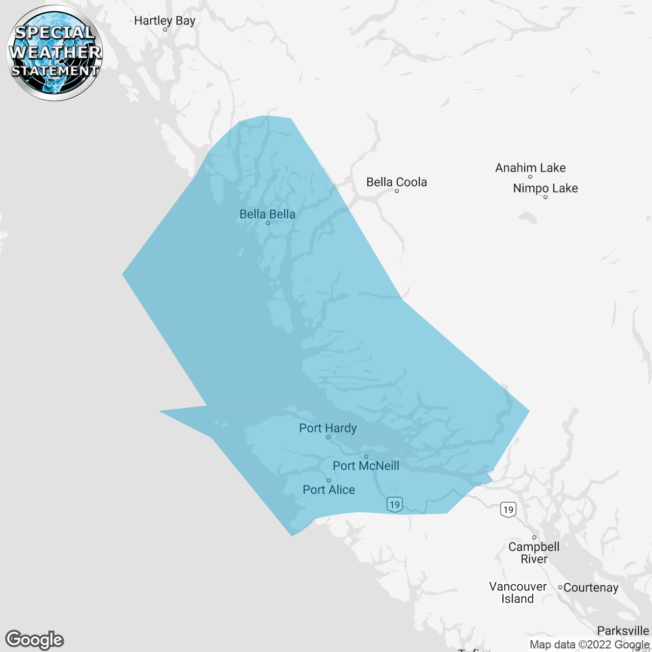 Special Weather Statement Issued