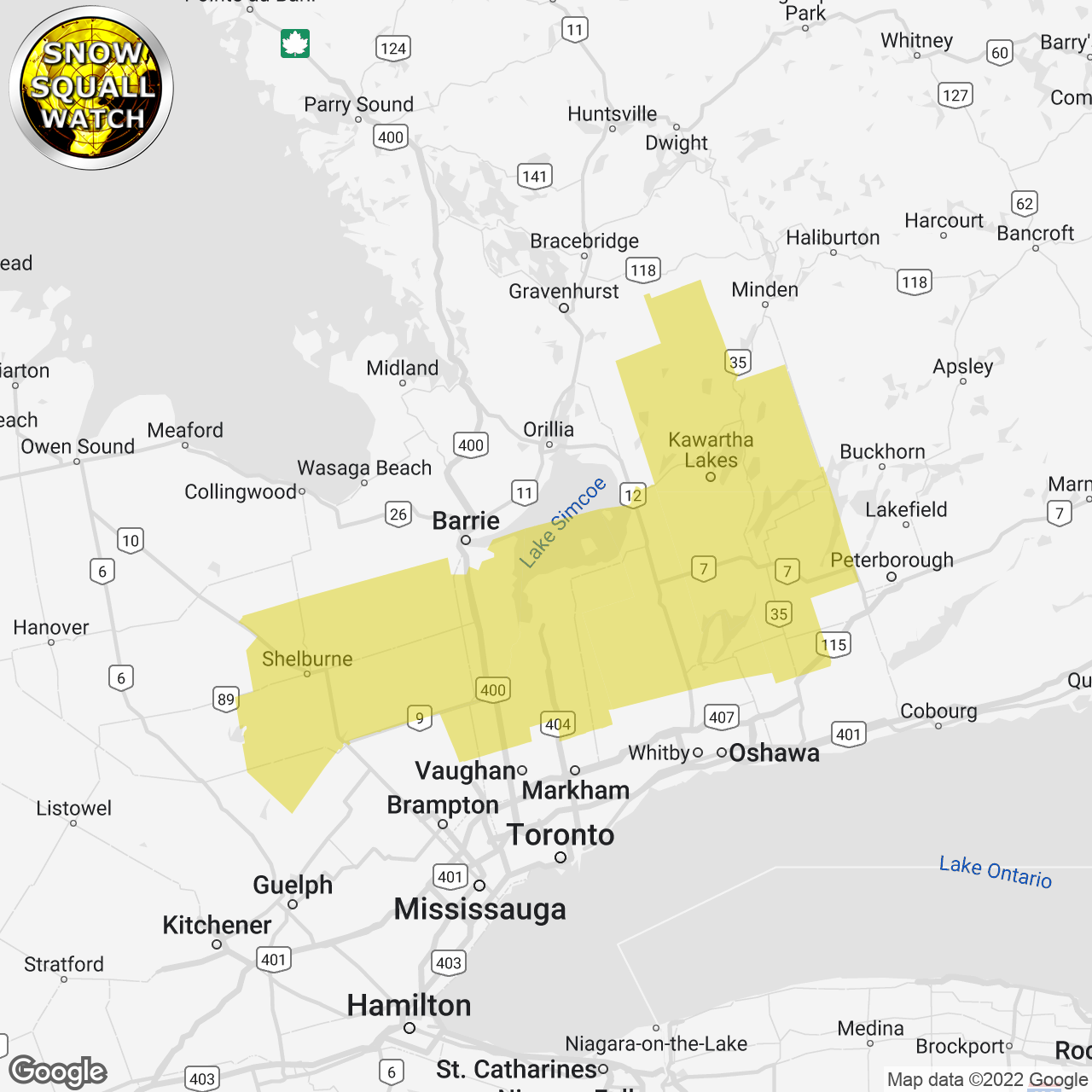 Snow Squall Watch Issued