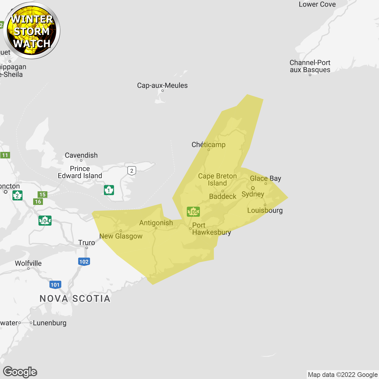 Winter Storm Watch Issued