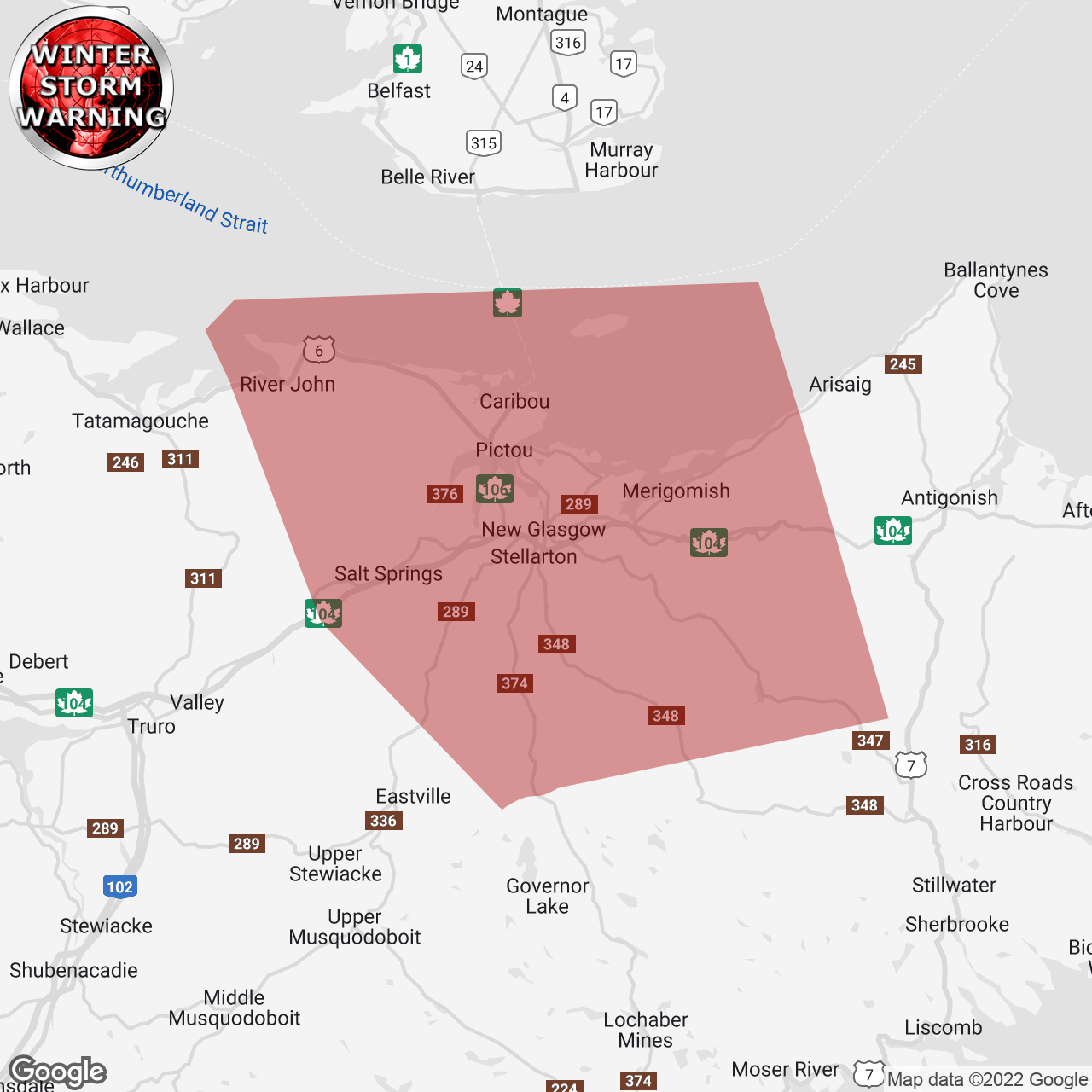 Winter Storm Warning Replaces Winter Storm Watch