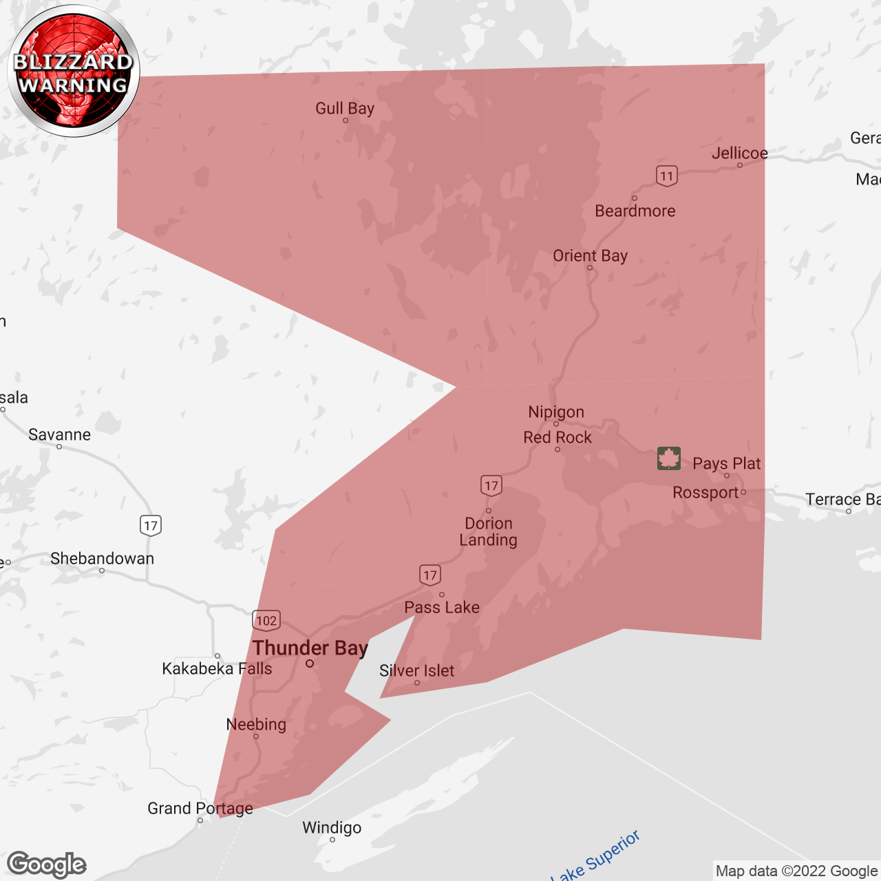 Blizzard Warning Replaces Winter Storm Warning