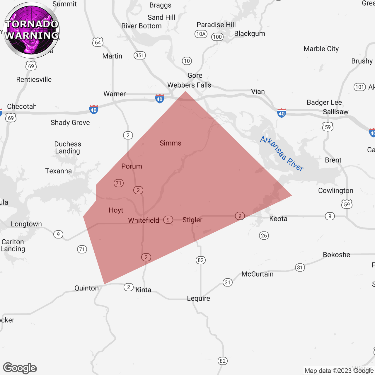 Tornado Warning Issued