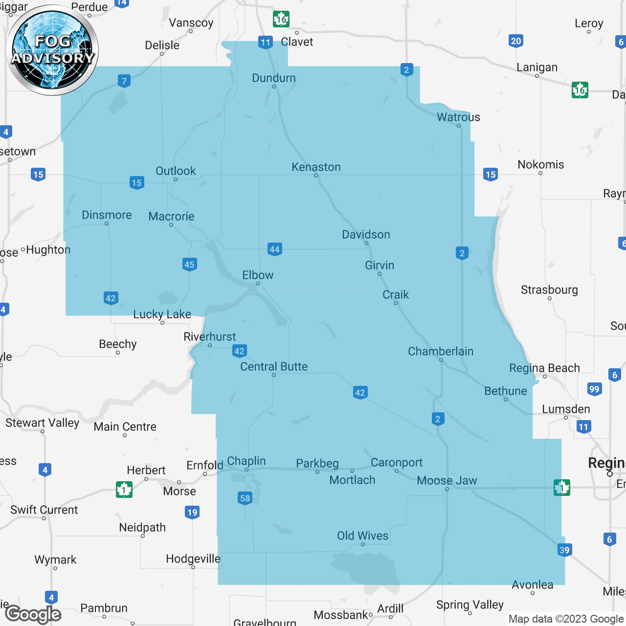 Fog Advisory Issued