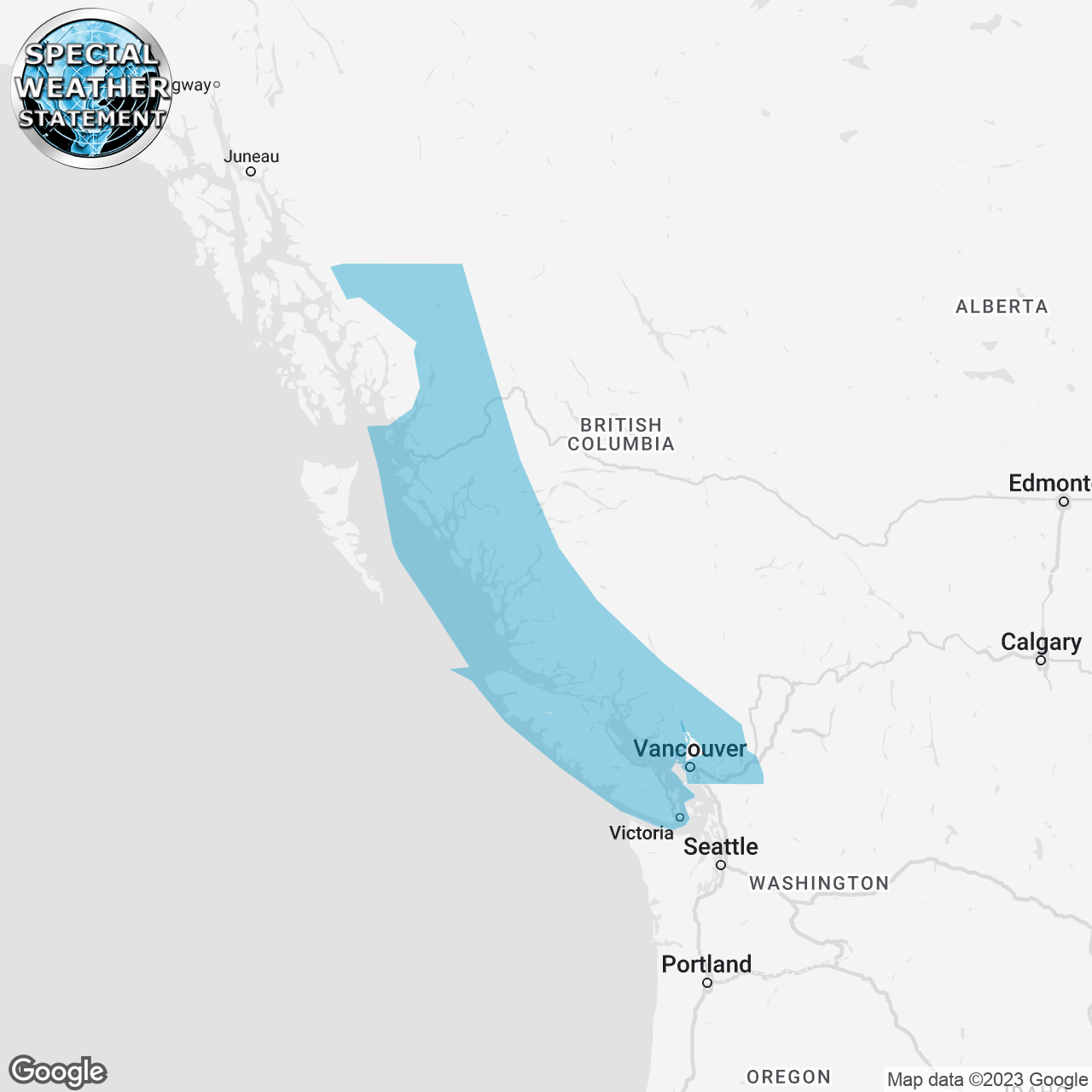 Special Weather Statement Issued