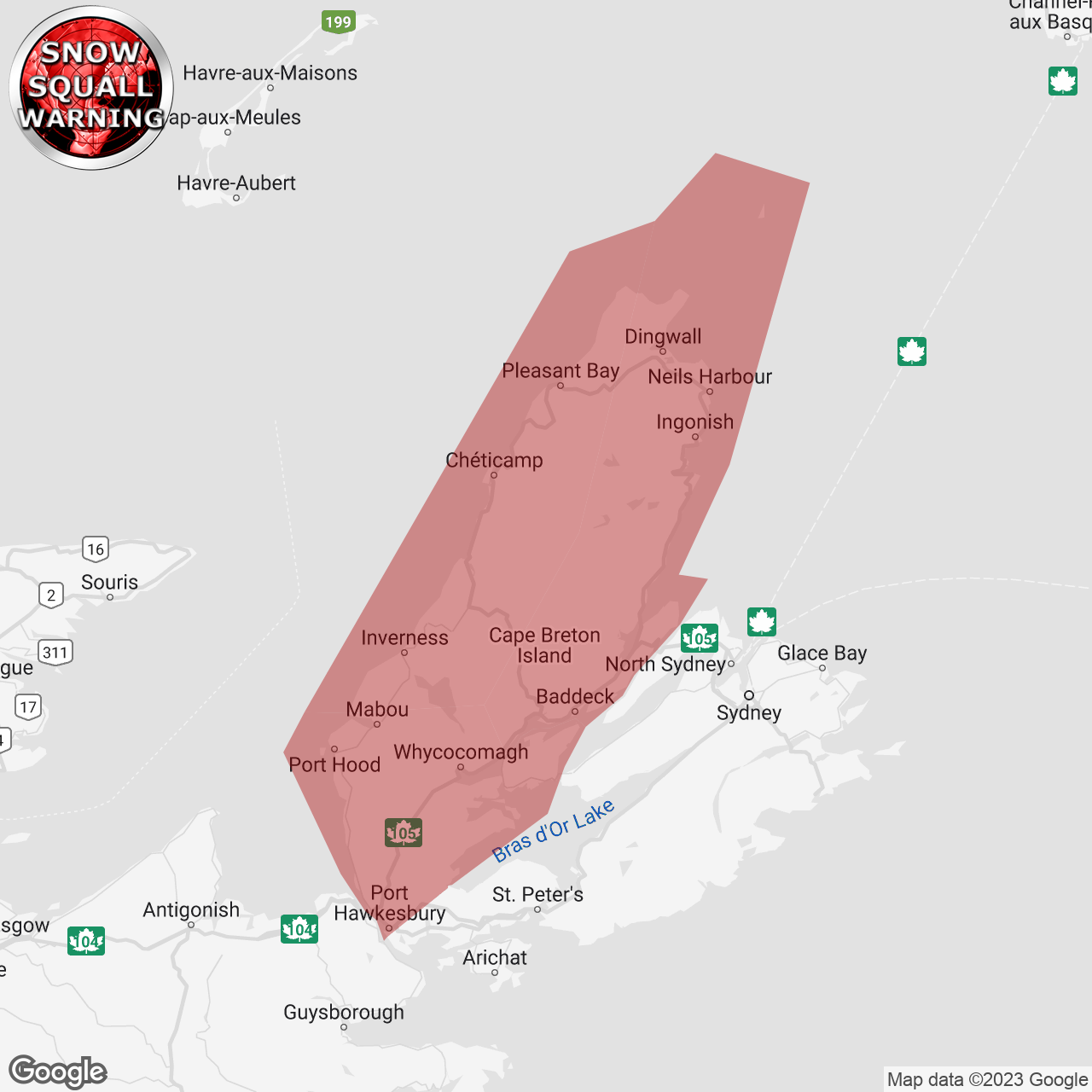 Snow Squall Warning Replaces Snow Squall Watch