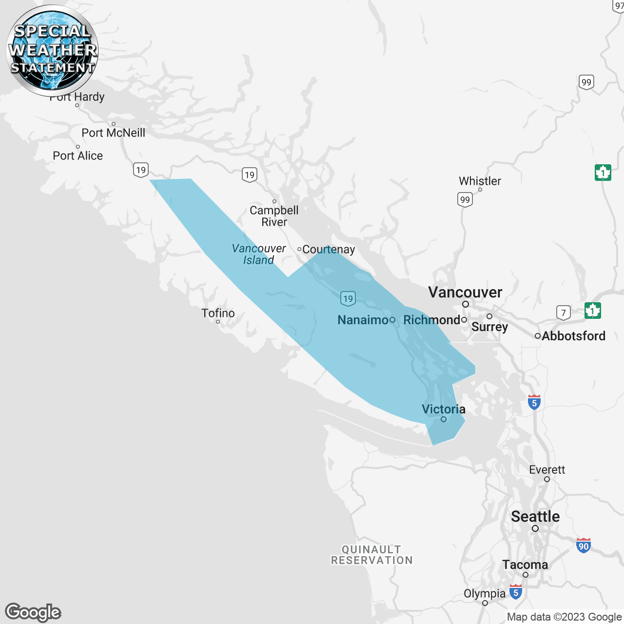 Special Weather Statement Issued