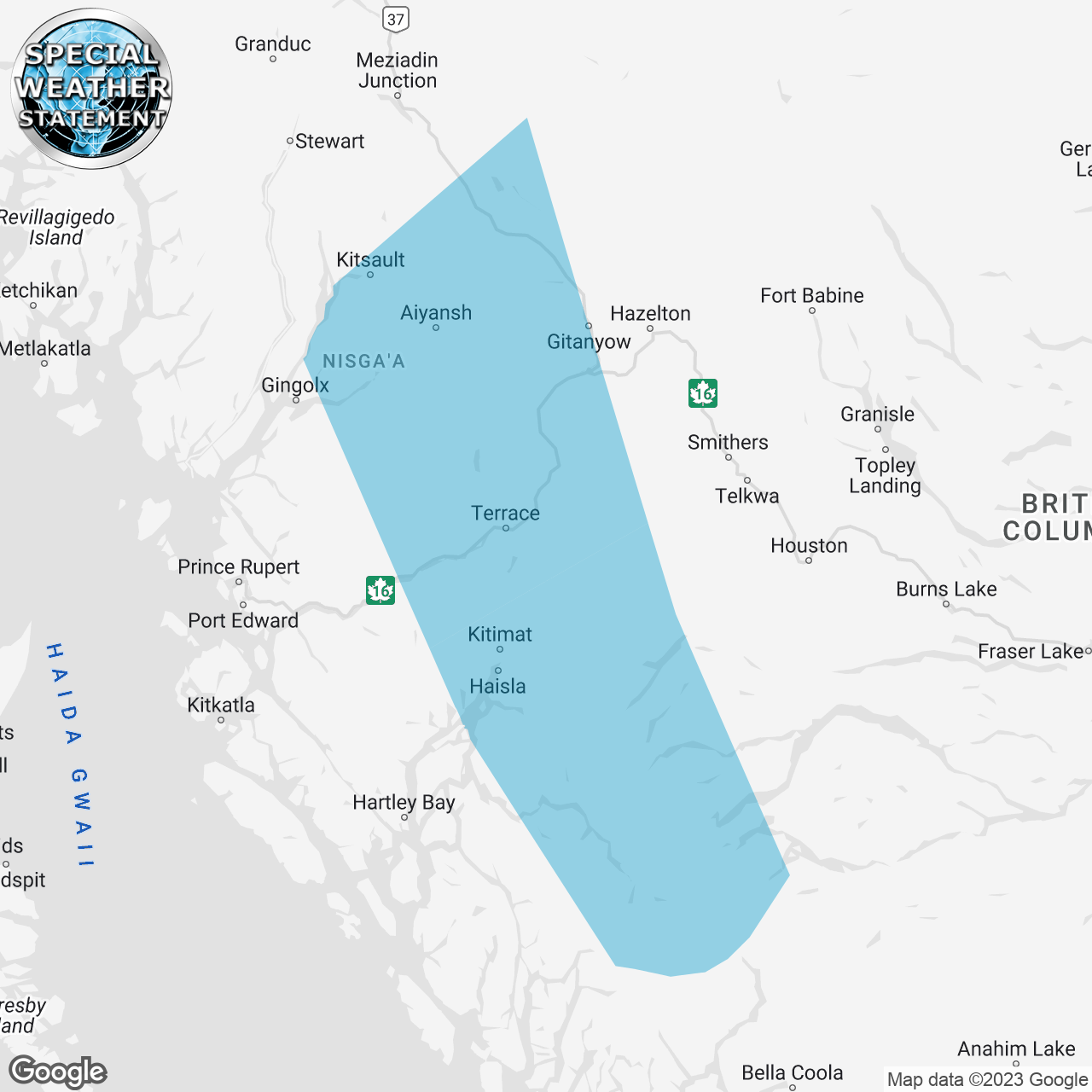 Special Weather Statement Issued