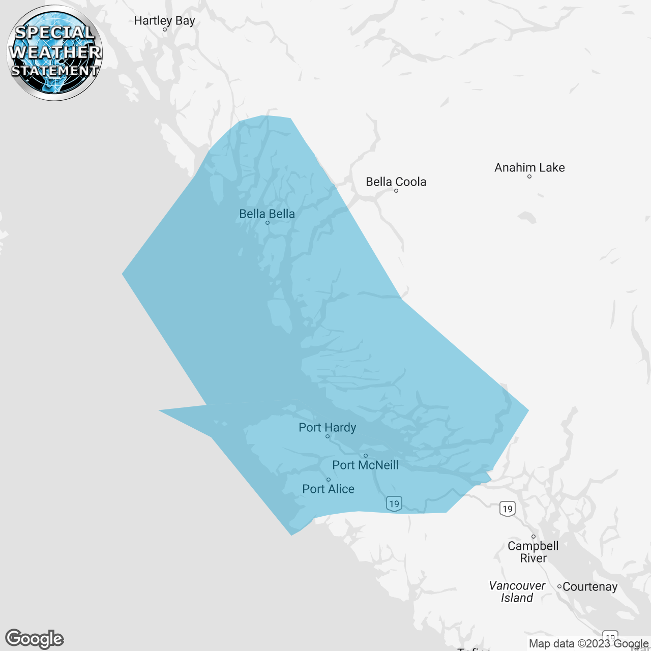 Special Weather Statement Issued