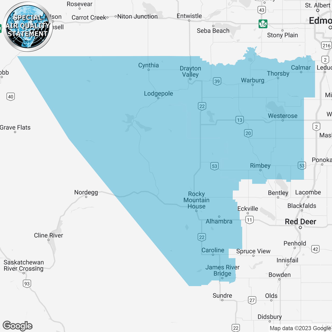 Special Air Quality Statement Issued