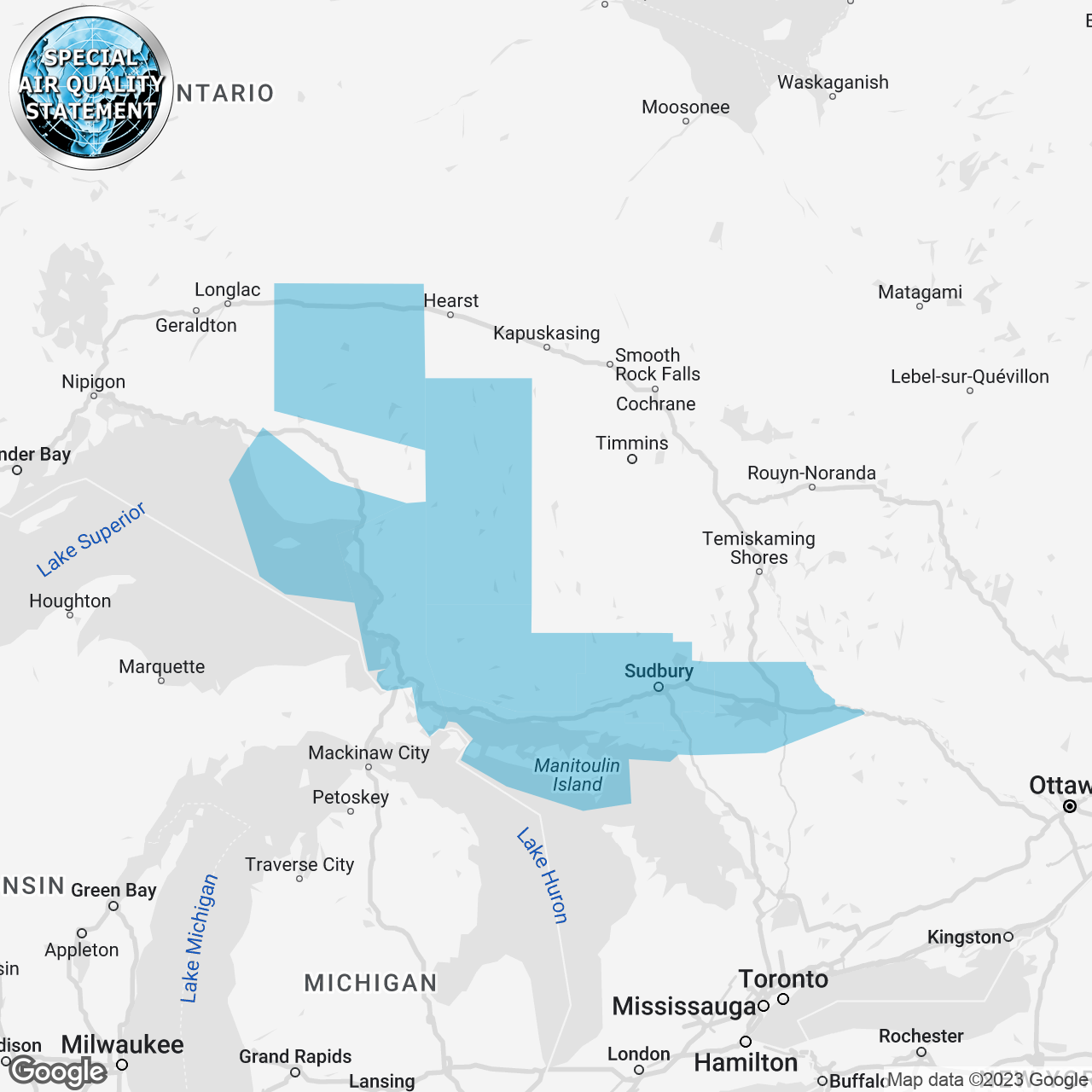 Special Air Quality Statement Issued