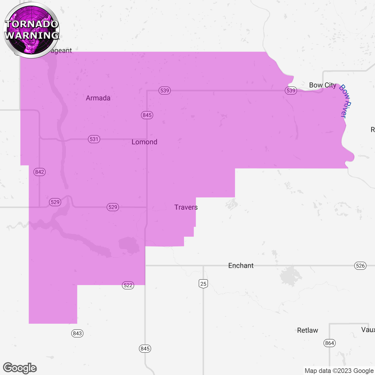 Tornado Warning Issued