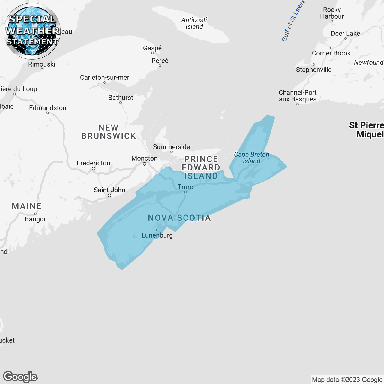 Special Weather Statement Continued