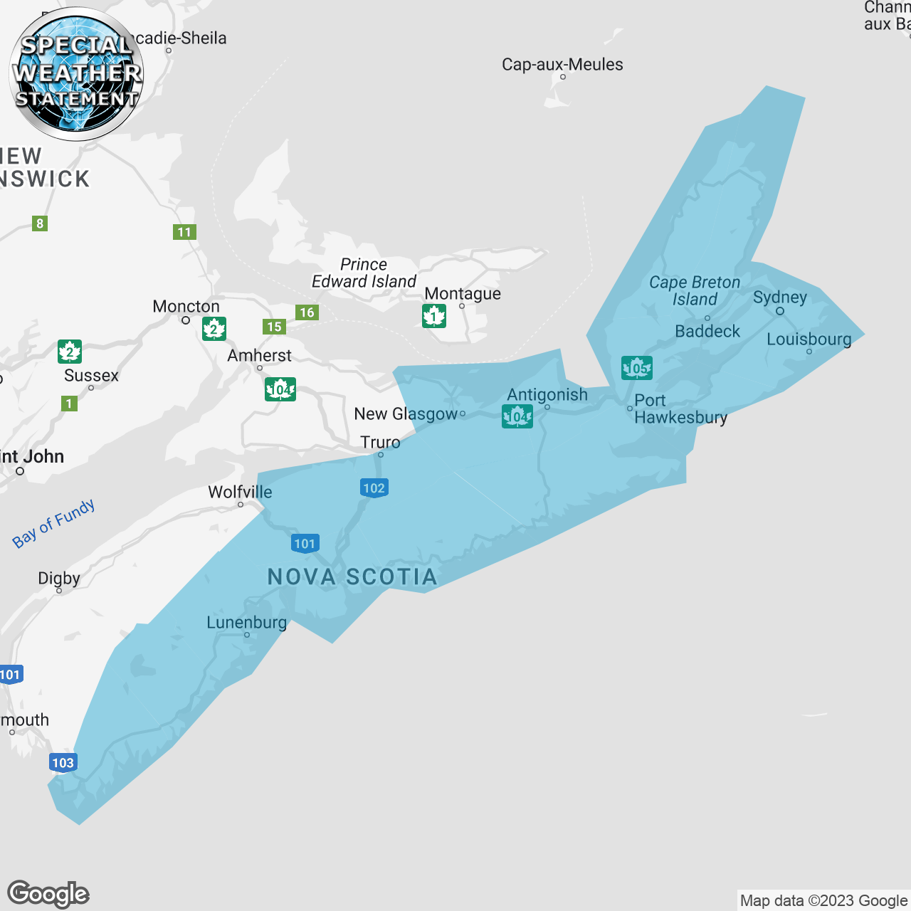 Special Weather Statement Issued