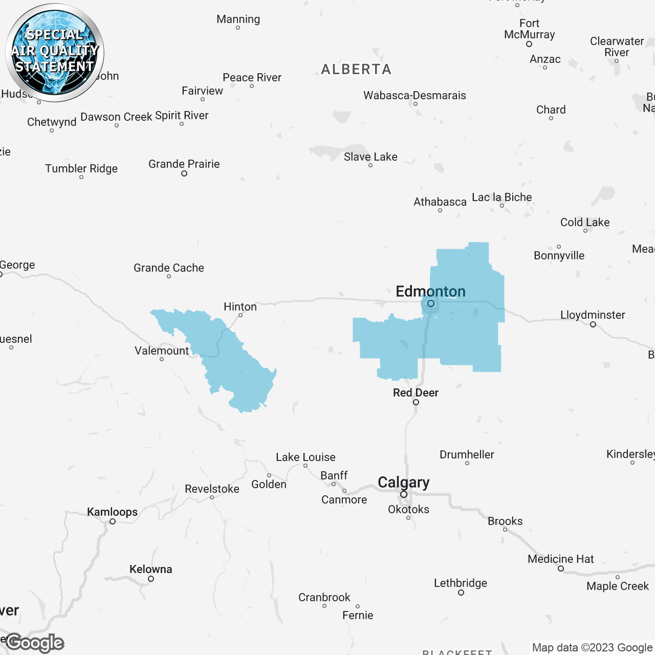 Special Air Quality Statement Issued