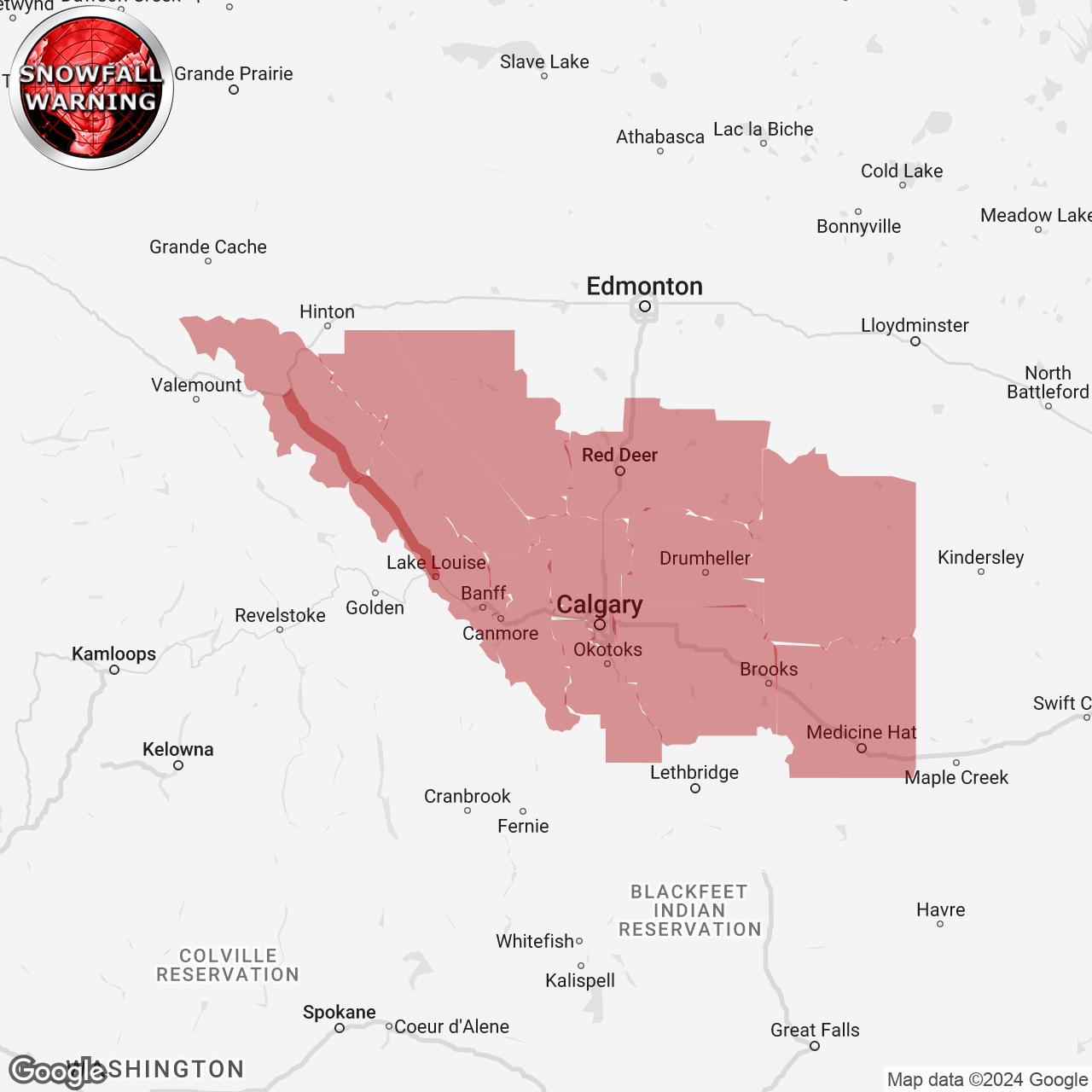 Snowfall Warning Continued