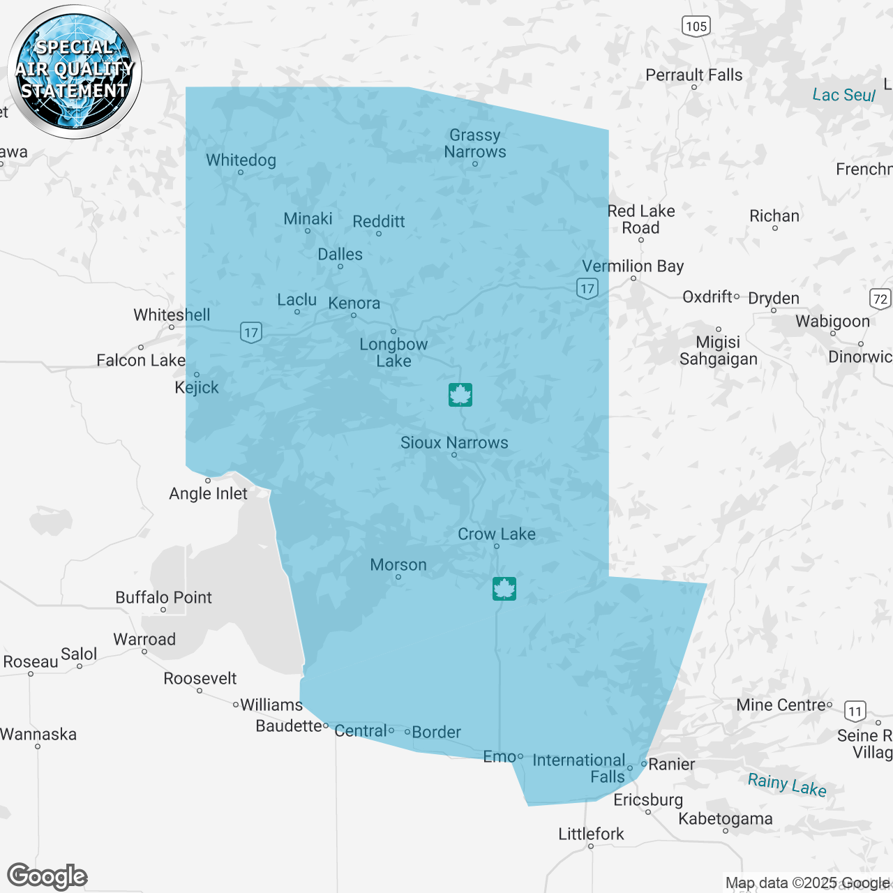 Special Air Quality Statement Issued